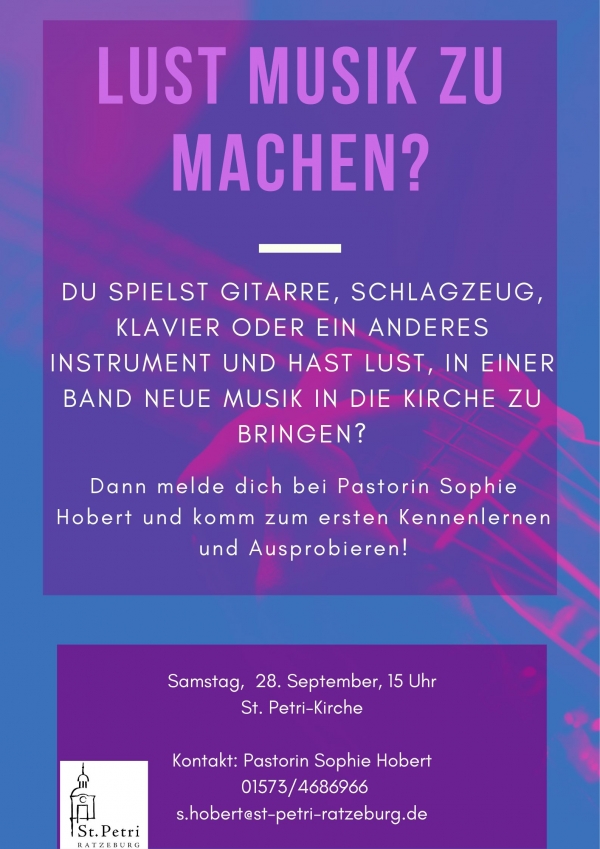 Musiker(innen) gesucht